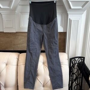𝅺X: NWT LOFT Charcoal Full Panel Maternity Pants